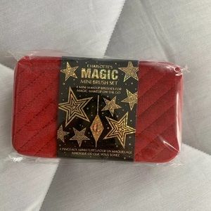 CHARLOTTE TILBURY Charlotte's Hollywood Mini Brush 4 PIECE BRUSH SET - Brand New